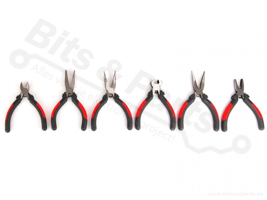 Pliers set in case 6-piece